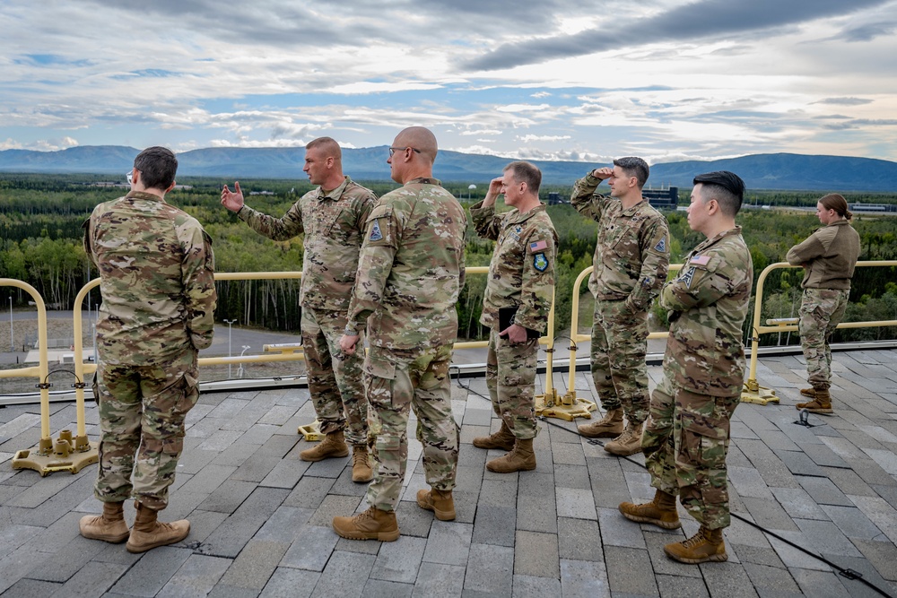 SBD 2 Commander Visits Clear SFS, Highlights Infrastructure Modernization
