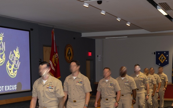 Pinning Ceremony honors MARFORSOC’s New Navy Chiefs