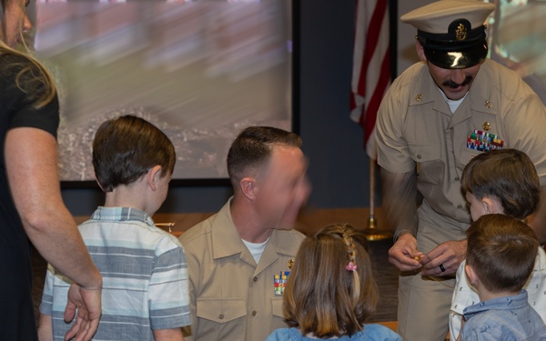 Pinning Ceremony honors MARFORSOC’s New Navy Chiefs
