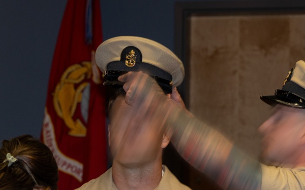 Pinning Ceremony honors MARFORSOC’s New Navy Chiefs