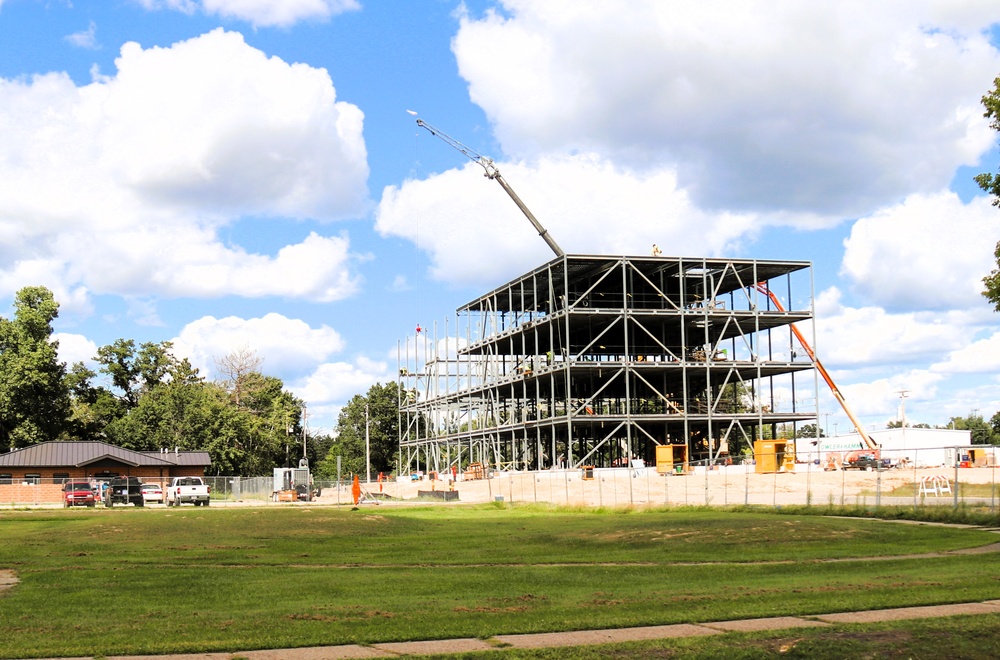 $55.75 million Collective Training Officers Quarters Project at Fort McCoy now past 20 percent complete