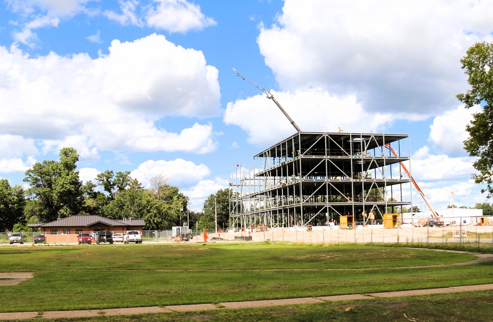 $55.75 million Collective Training Officers Quarters Project at Fort McCoy now past 20 percent complete
