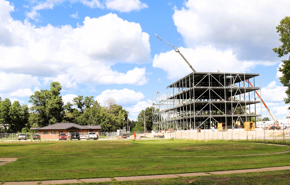 $55.75 million Collective Training Officers Quarters Project at Fort McCoy now past 20 percent complete