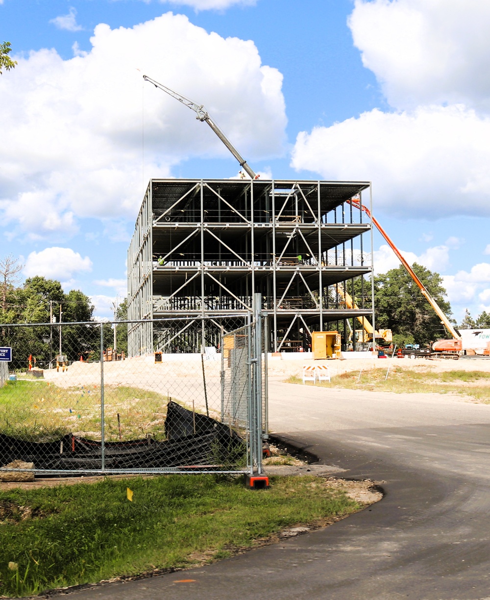 $55.75 million Collective Training Officers Quarters Project at Fort McCoy now past 20 percent complete