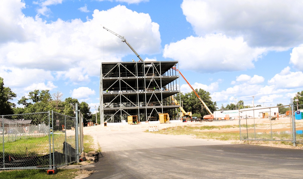$55.75 million Collective Training Officers Quarters Project at Fort McCoy now past 20 percent complete