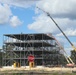 August 2025 construction operations for $55.75 million Collective Training Officers Quarters Project at Fort McCoy