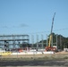 August 2025 construction operations for $55.75 million Collective Training Officers Quarters Project at Fort McCoy
