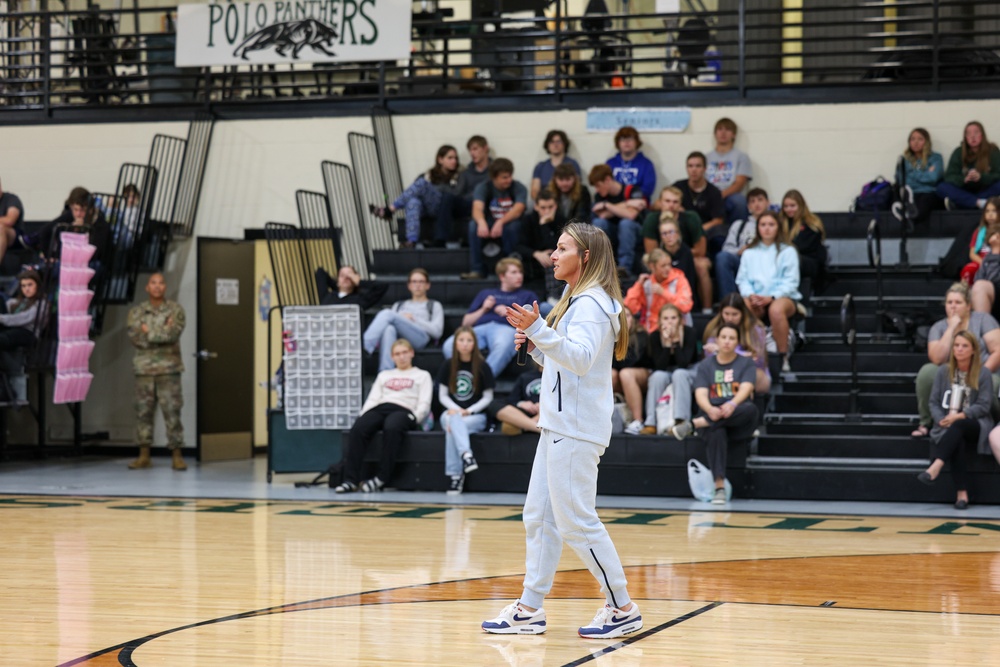 Soldier-Olympian Take Hometown Tour to Liberty, MO