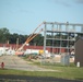August 2025 construction operations for $55.75 million Collective Training Officers Quarters Project at Fort McCoy