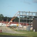 August 2025 construction operations for $55.75 million Collective Training Officers Quarters Project at Fort McCoy