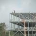 August 2025 construction operations for $55.75 million Collective Training Officers Quarters Project at Fort McCoy
