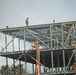 August 2025 construction operations for $55.75 million Collective Training Officers Quarters Project at Fort McCoy