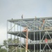 August 2025 construction operations for $55.75 million Collective Training Officers Quarters Project at Fort McCoy