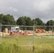 August 2025 construction operations for $55.75 million Collective Training Officers Quarters Project at Fort McCoy