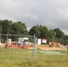 August 2025 construction operations for $55.75 million Collective Training Officers Quarters Project at Fort McCoy