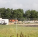August 2025 construction operations for $55.75 million Collective Training Officers Quarters Project at Fort McCoy