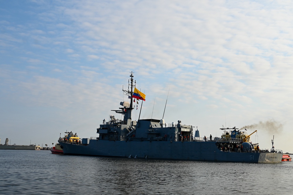 Ships depart Naval Station Mayport to begin UNITAS 2025 Ships depart Naval Station Mayport to begin UNITAS 2025