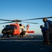 Coast Guard Cutter Bertholf conducts flight operations in Eastern Pacific Ocean