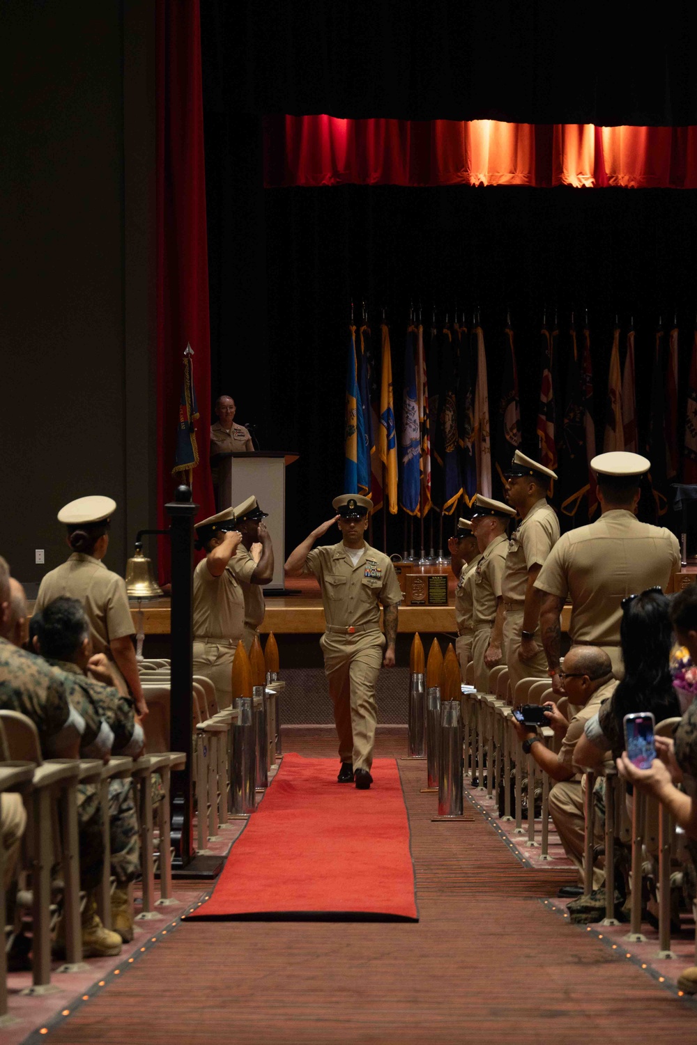 1st MLG Chief Pinning Ceremony