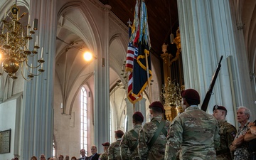 82nd Airborne Market Garden Conference in the Stevenskerk Church, Nijmegen, Netherlands