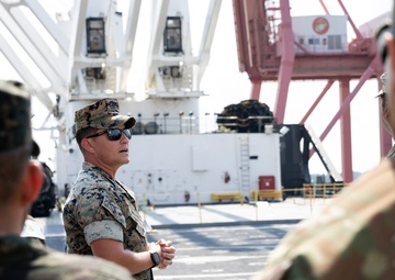 Blount Island Visit Strengthens Joint Operability, Supports Allied Cooperation