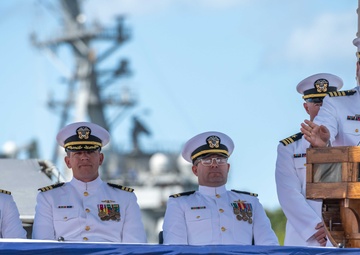 USS Mississippi (SSN 782) Holds Change of Command Ceremony