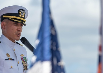 USS Mississippi Holds Change of Command Ceremony at Joint Base Pearl Harbor-Hickam