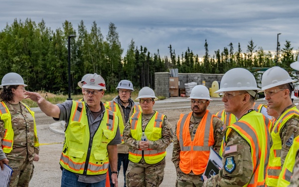 SBD 2 Commander Visits Clear SFS, Highlights Infrastructure Modernization