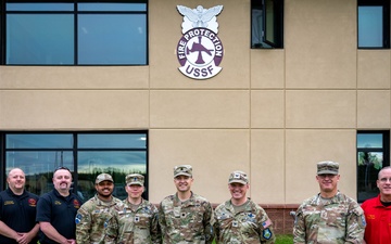 SBD 2 Commander Visits Clear SFS, Highlights Infrastructure Modernization