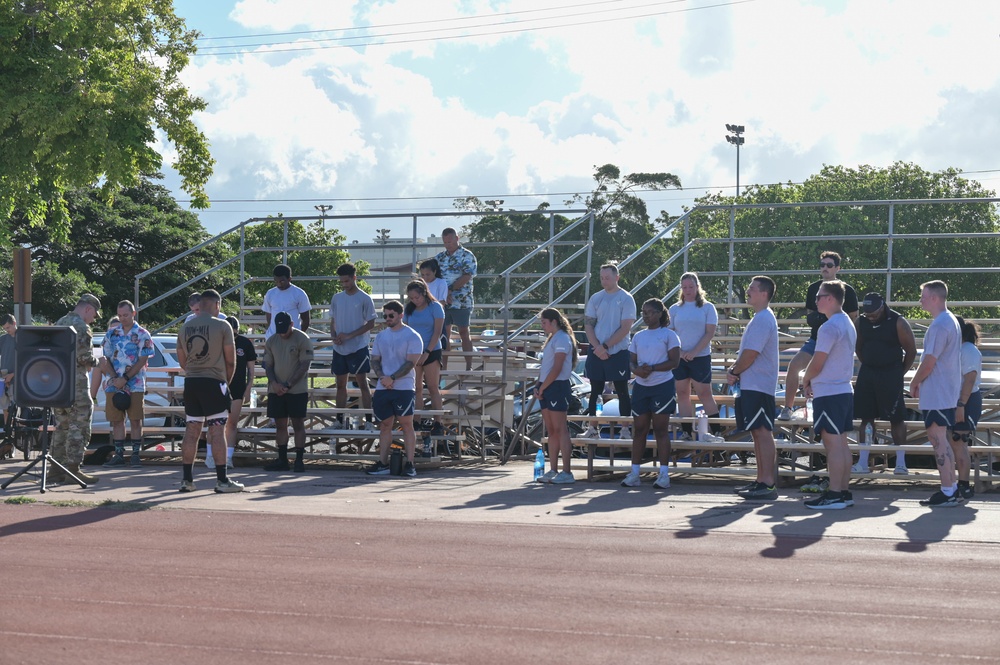 24-hour run held in honor of 2025 POW/MIA Recognition Day