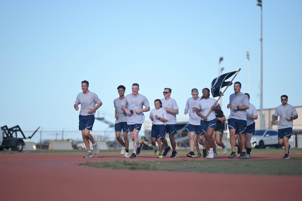 24-hour run held in honor of 2025 POW/MIA Recognition Day