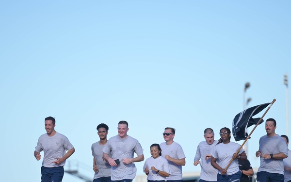 24-hour run held in honor of 2025 POW/MIA Recognition Day
