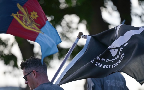 24-hour run held in honor of 2025 POW/MIA Recognition Day