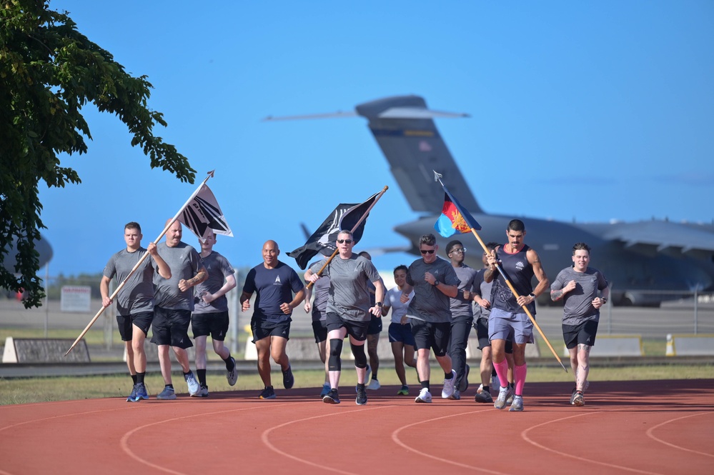 24-hour run held in honor of 2025 POW/MIA Recognition Day
