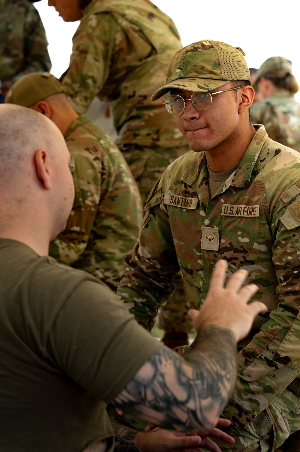 90th Medical Group conducts Operation Snow Angel