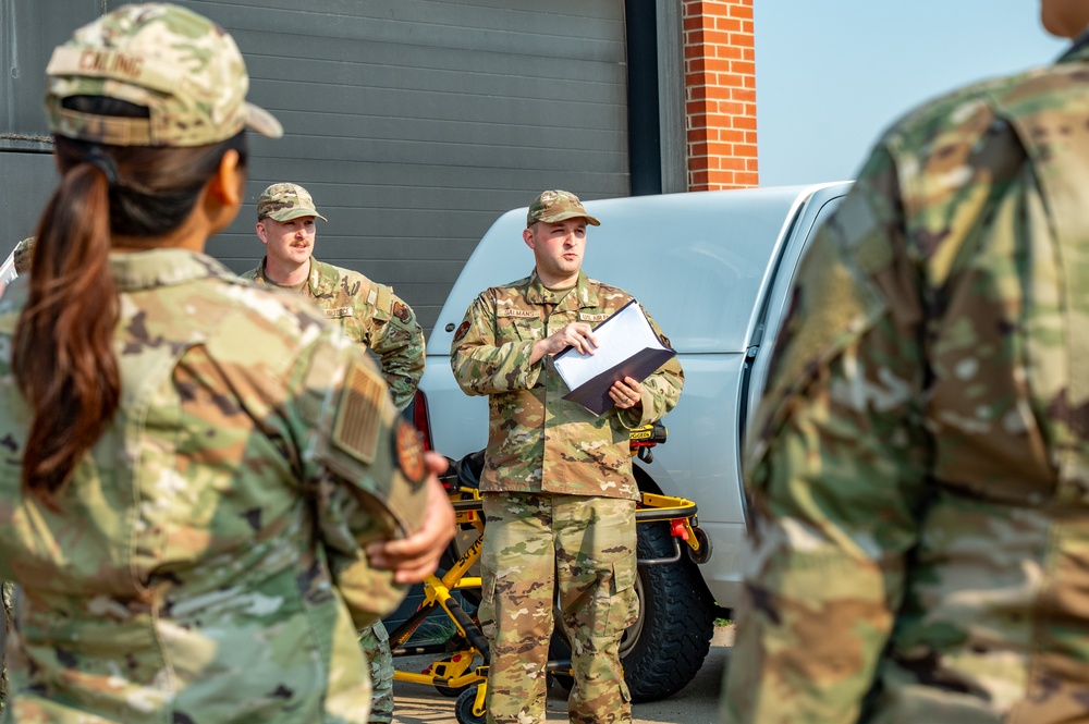 90th Medical Group conducts Operation Snow Angel