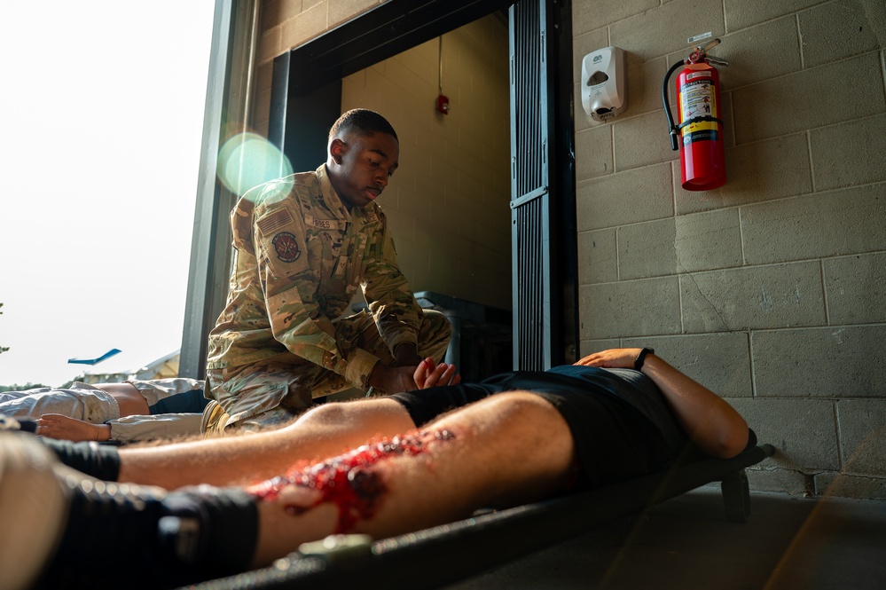 90th Medical Group conducts Operation Snow Angel