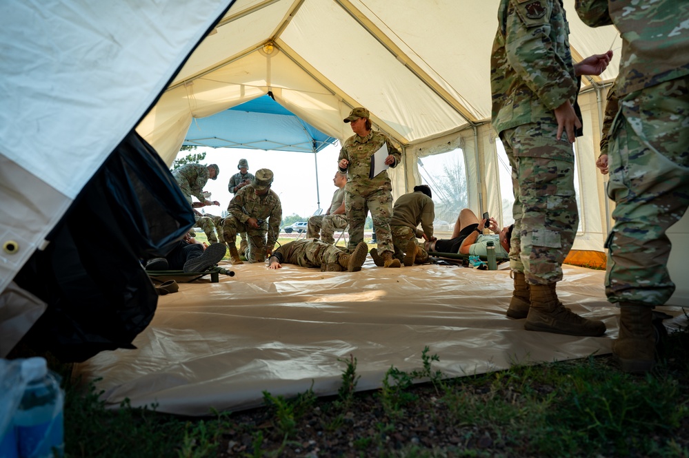 90th Medical Group conducts Operation Snow Angel