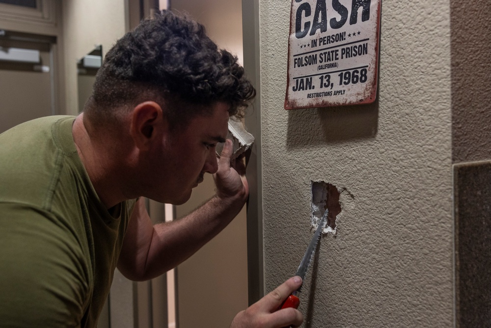 OCS III: I MEF Marines conduct self-help maintenance, build PACUs