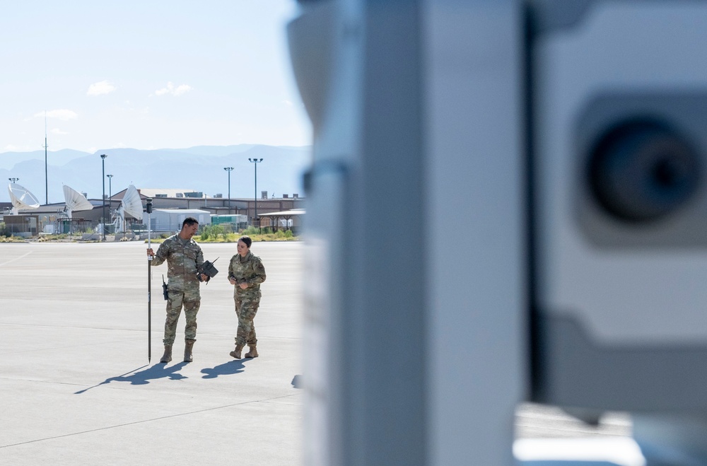 Surveying Holloman's Flightline Surveying Holloman's Flightline
