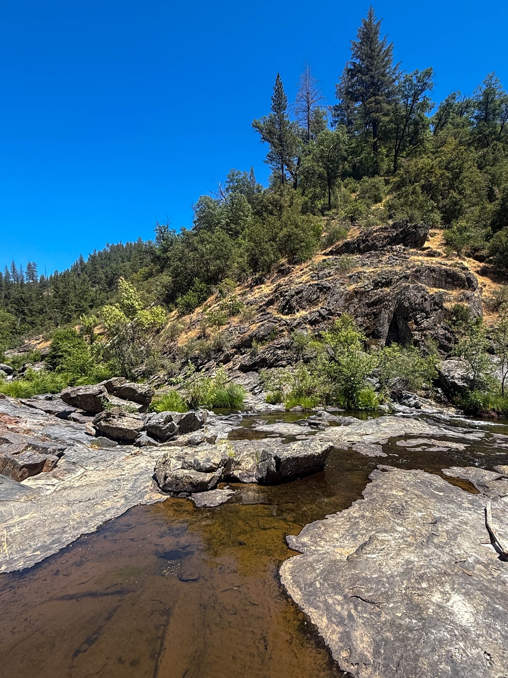 Explore the Stanislaus - Diana Pool and Falls