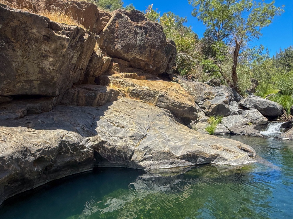 Explore the Stanislaus - Diana Pool and Falls