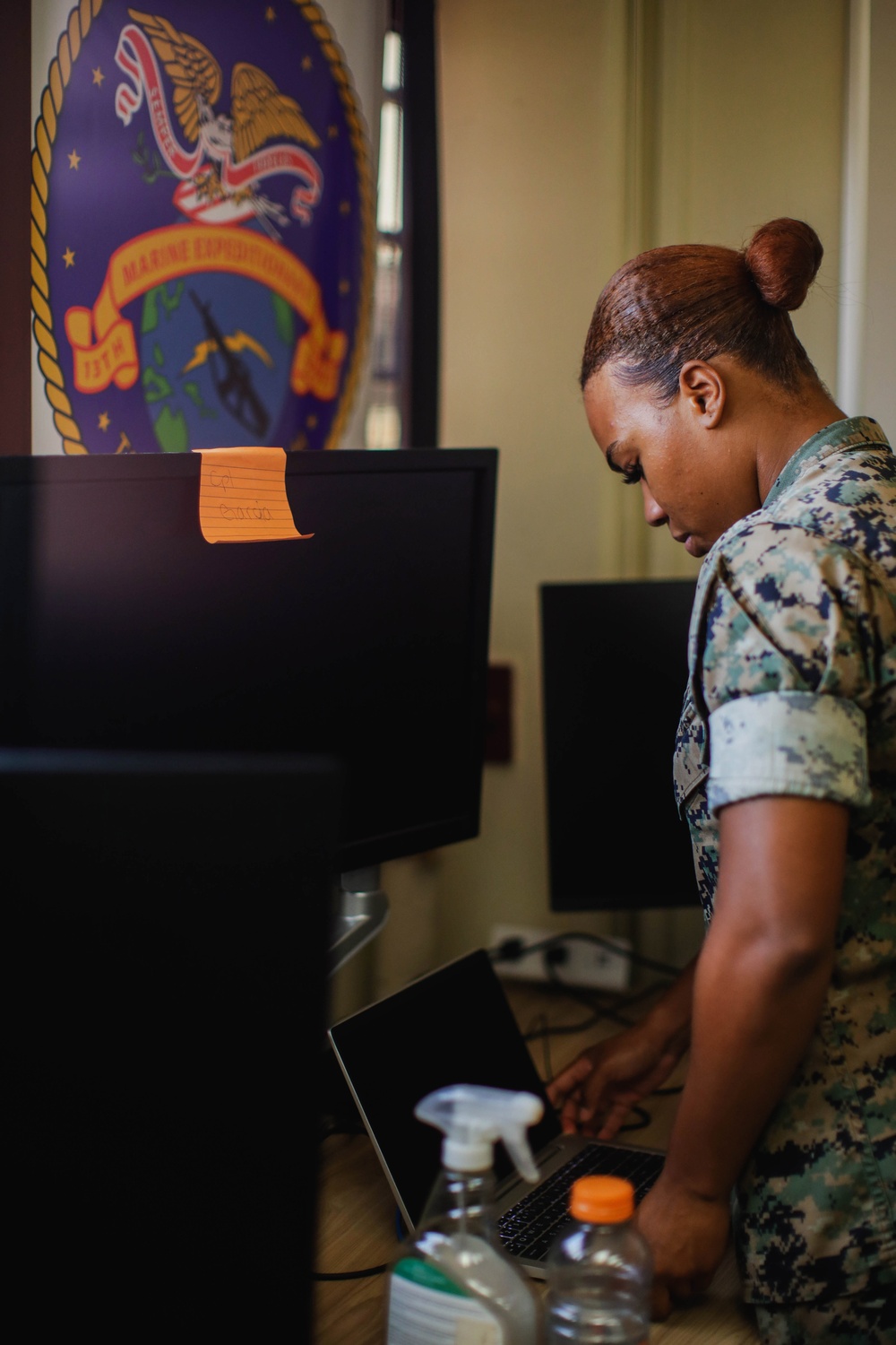 13th Marine Expeditionary Unit conducts Facilities Freeze Week