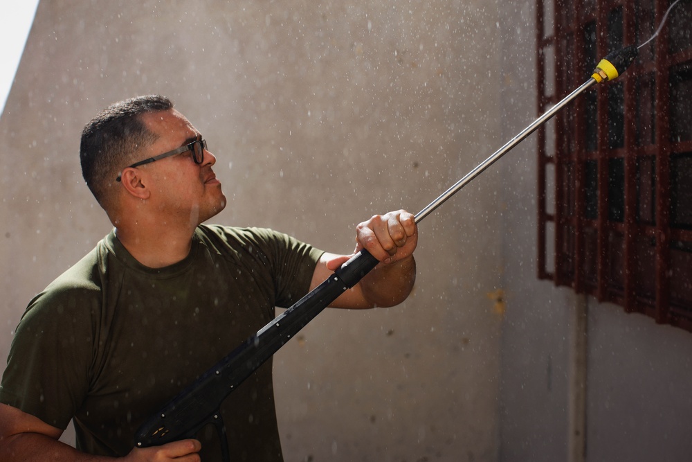 13th Marine Expeditionary Unit conducts Facilities Freeze Week