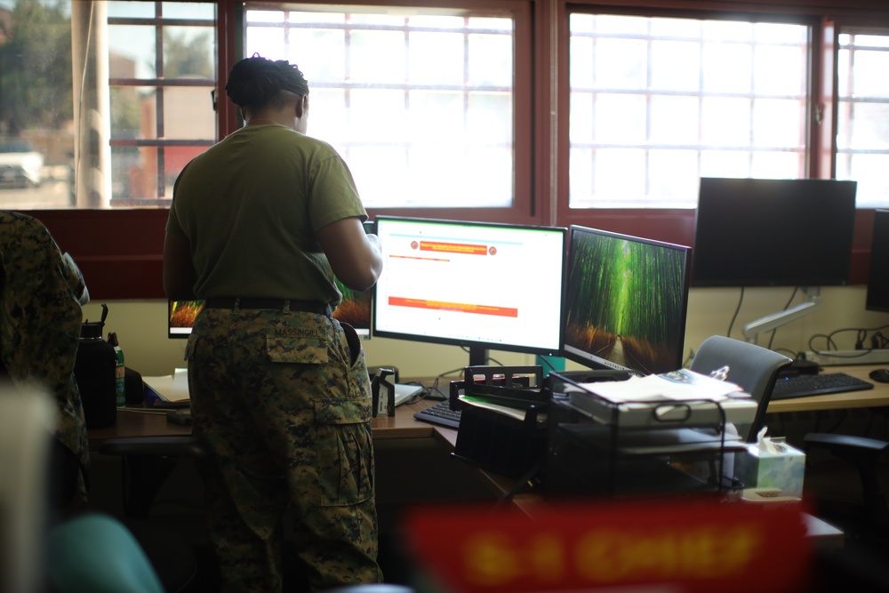 13th Marine Expeditionary Unit conducts Facilities Freeze Week
