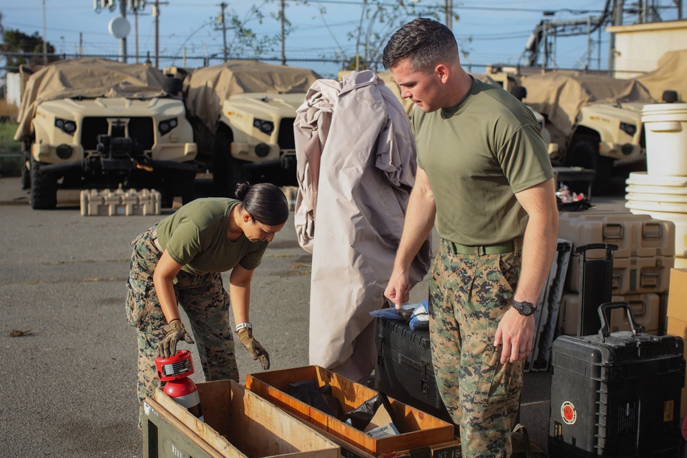 13th Marine Expeditionary Unit conducts Facilities Freeze Week