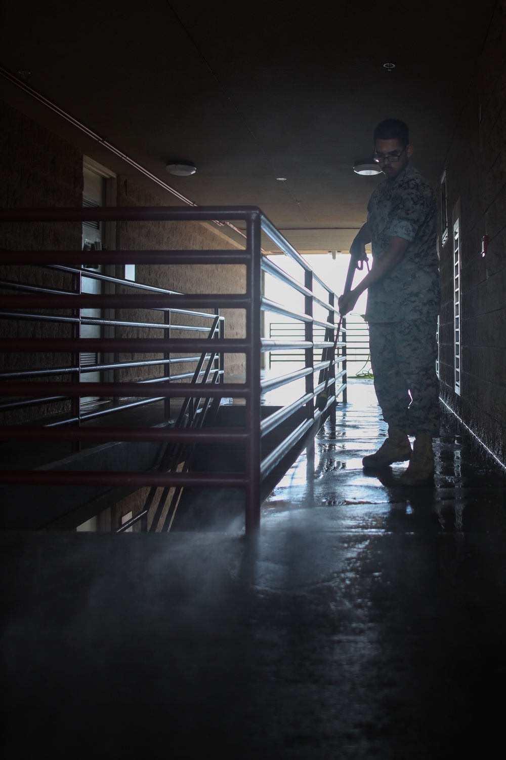 13th Marine Expeditionary Unit conducts Facilities Freeze Week