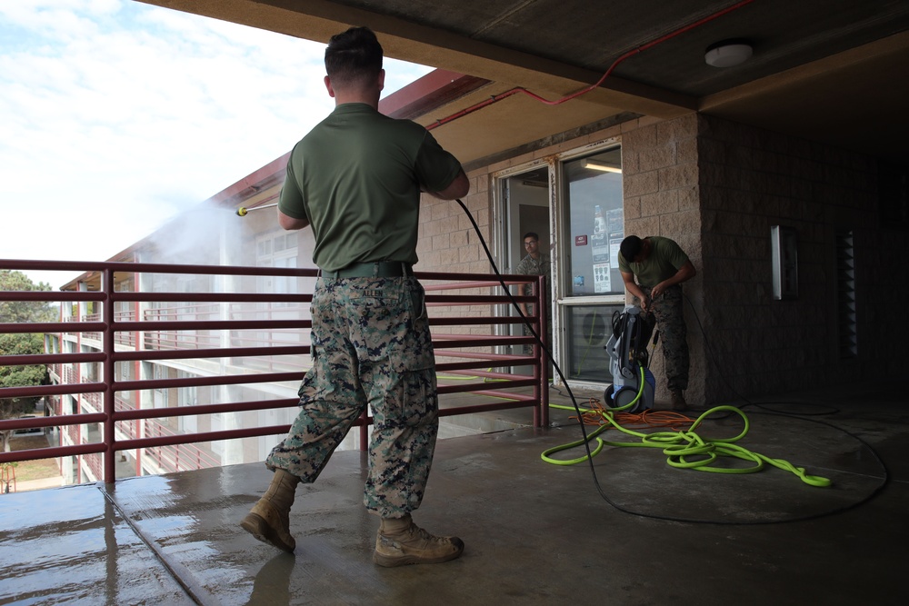13th Marine Expeditionary Unit conducts Facilities Freeze Week