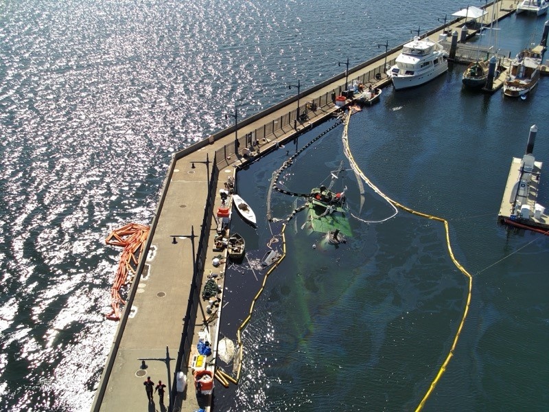 Unified Command Established in Response to Tug Sinking in Bremerton Marina