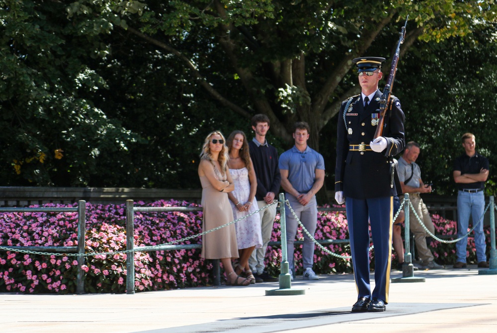 SGT. Smith TUS Last Walk